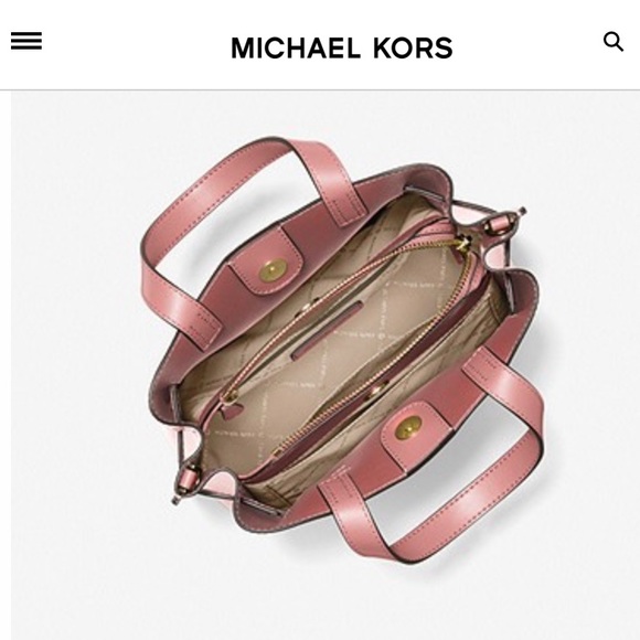 Michael Kors Emilia Small Pebbled Leather Satchel - Picture 2 of 5